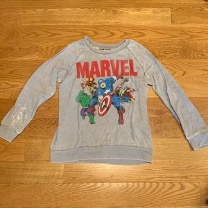 MARVEL Gray Disney Avengers Sweatshirt Size Medium🌟